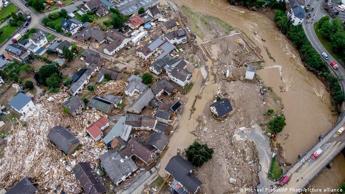 Alemania: lluvias dan tregua a zonas devastadas por las inundaciones Alemania: lluvias dan tregua a zonas devastadas por las inundaciones
