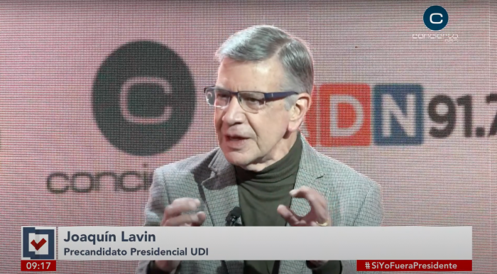 El “socialdemócrata” Joaquín Lavín define su domicilio político: “Soy una persona de centro derecha, lo he sido desde siempre” El “socialdemócrata” Joaquín Lavín define su domicilio político: “Soy una persona de centro derecha, lo he sido desde siempre”