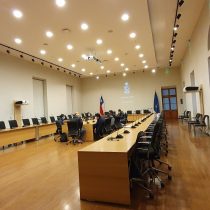 Las instalaciones de la Casa Central de la Universidad de Chile donde podría sesionar la Convención Constitucional