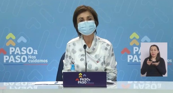 Ante la ausencia del ministro Paris, Subsecretaria Daza evita asumir responsabilidades del Minsal por «paciente cero» de la variante Delta del Covid-19 Ante la ausencia del ministro Paris, Subsecretaria Daza evita asumir responsabilidades del Minsal por