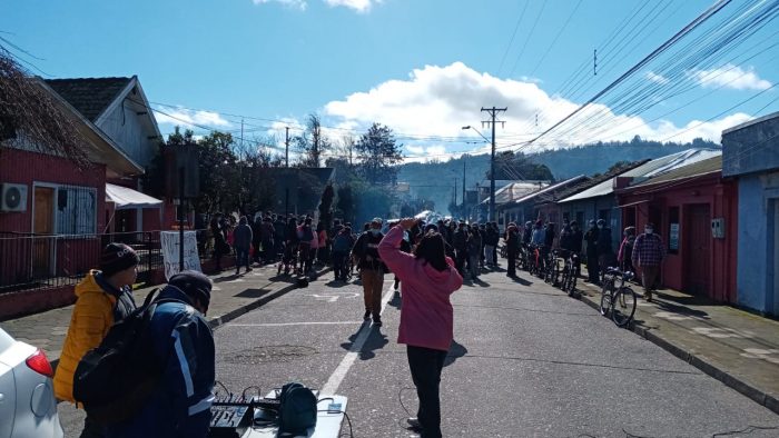 Desalojan toma contra la construcción de la Central hidroeléctrica Rucalhue en el Biobío Desalojan toma contra la construcción de la Central hidroeléctrica Rucalhue en el Biobío