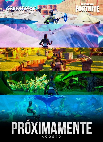 Greenpeace lanza campaña en modo Fortnite para tomar conciencia en el día del agotamiento de los recursos naturales Greenpeace lanza campaña en modo Fortnite para tomar conciencia en el día del agotamiento de los recursos naturales