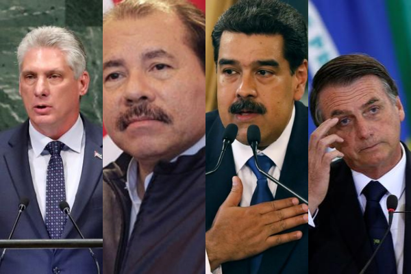 Díaz-Canel, Ortega, Maduro y Bolsonaro, «depredadores de la prensa» para Reporteros Sin Fronteras Díaz-Canel, Ortega, Maduro y Bolsonaro,