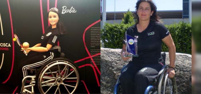 Paralímpica Francisca Mardones, primera chilena en inspirar una muñeca Barbie