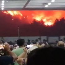 Escenas “apocalípticas” en Grecia: la evacuación entre las llamas de un ferry en la isla de Eubea
