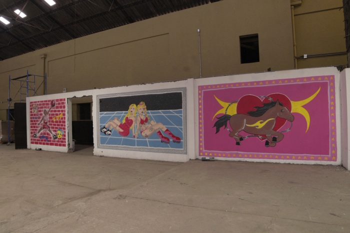 Exhibición de arte urbano en Barrio Franklin Exhibición de arte urbano en Barrio Franklin