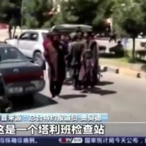 Televisión china exhibió imágenes exclusivas de algunos puntos de control de los talibanes en Kabul
