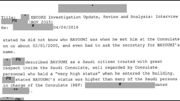 Qué dice el documento sobre la investigación de los ataques del 11-S recién desclasificado por el FBI