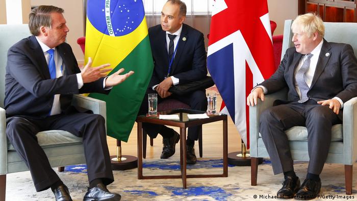 Jair Bolsonaro: Boris Johnson busca acuerdo «de emergencia» con Brasil Jair Bolsonaro: Boris Johnson busca acuerdo