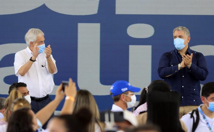 Presidente Piñera renueva apoyo a la paz de Colombia e impulsa la Alianza del Pacífico Presidente Piñera renueva apoyo a la paz de Colombia e impulsa la Alianza del Pacífico