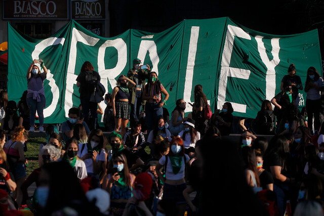 Manifestaciones en Plaza Italia y la Alameda por el Día de Acción Global por un aborto legal y seguro Manifestaciones en Plaza Italia y la Alameda por el Día de Acción Global por un aborto legal y seguro