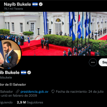 Nayib Bukele escribe en su biografía de Twitter 