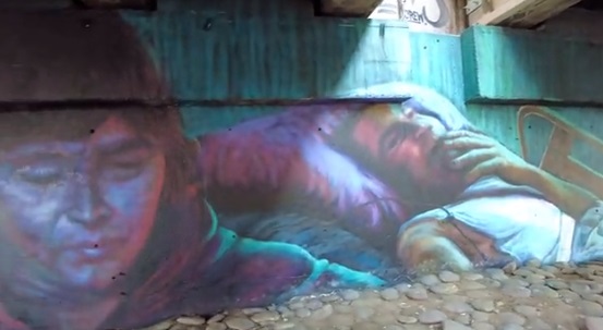 Colectivo artístico “HA Crew” realizó gran mural en homenaje a Fabiola Campillai y Mario Acuña, víctimas del abuso policial durante el estallido social Colectivo artístico “HA Crew” realizó gran mural en homenaje a Fabiola Campillai y Mario Acuña, víctimas del abuso policial durante el estallido social