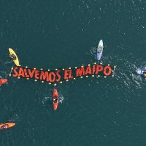 Comunidades outdoors se unen para manifestarse contra Alto Maipo