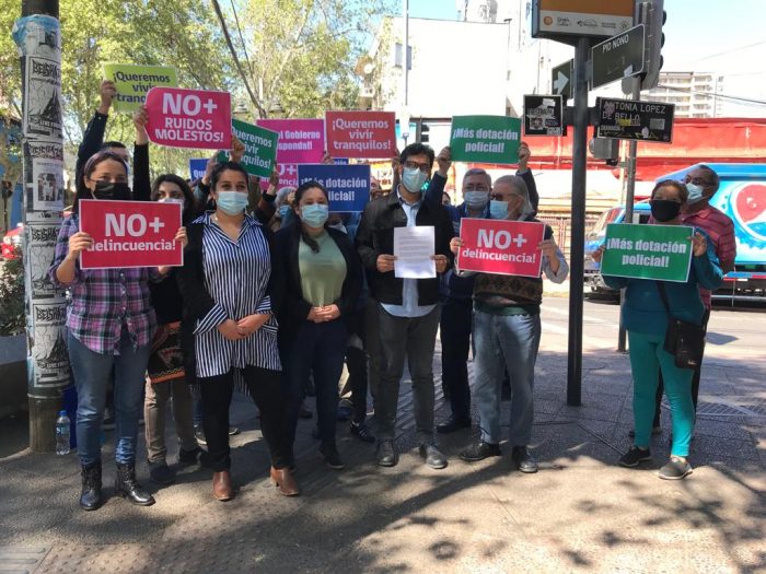 Concejales de Recoleta piden al Gobierno intervención policial en el barrio Bellavista Concejales de Recoleta piden al Gobierno intervención policial en el barrio Bellavista
