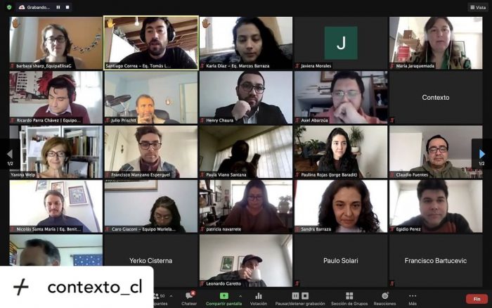 Con alta asistencia, constituyentes y sus asesores participan en ciclos de formación diseñados por la Plataforma Contexto Con alta asistencia, constituyentes y sus asesores participan en ciclos de formación diseñados por la Plataforma Contexto
