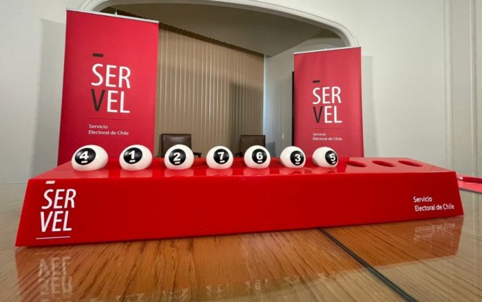 Servel sortea orden de aparición de los candidatos presidenciales en la papeleta de noviembre Servel sortea orden de aparición de los candidatos presidenciales en la papeleta de noviembre