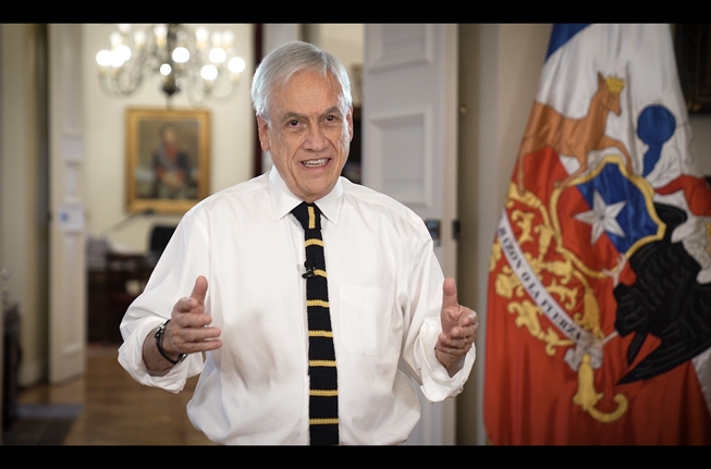 Presidente Piñera anuncia construcción de primera planta de hidrógeno verde en Chile