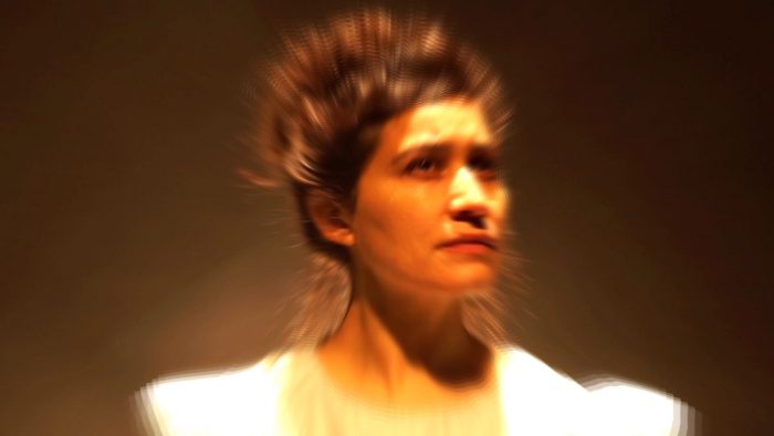 Obra “La mujer que se transforma en máquina” Obra “La mujer que se transforma en máquina”