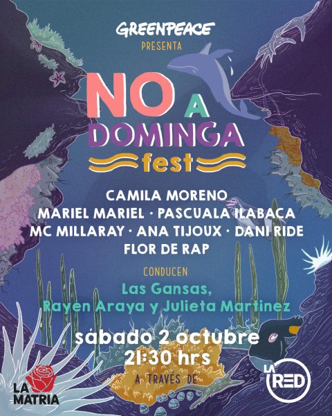 Artistas, ambientalistas y líderes de opinión se unen en festival para decir “No a Dominga” Artistas, ambientalistas y líderes de opinión se unen en festival para decir “No a Dominga”
