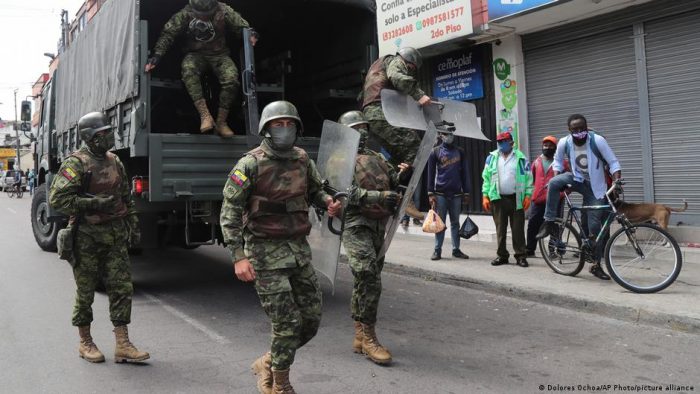 Ecuador declara estado de excepción para combatir la inseguridad