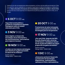 Dialogos Salud 2021 inicia su ciclo de conversaciones sobre el presente y futuro de las políticas de salud