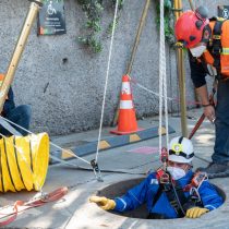 Aguas Andinas concluye obras preventivas en Acueducto El Carmen que dejó sin servicio a cinco comunas