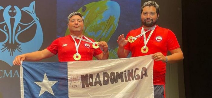 Con alusión a minera Dominga, fotógrafos submarinos ganan oro en campeonato mundial Con alusión a minera Dominga, fotógrafos submarinos ganan oro en campeonato mundial