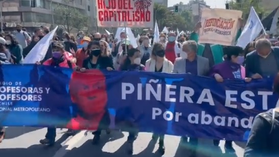 Colegio de Profesores realiza paro nacional tras veto presidencial del proyecto de ley de modificaciones al estatuto docente Colegio de Profesores realiza paro nacional tras veto presidencial del proyecto de ley de modificaciones al estatuto docente