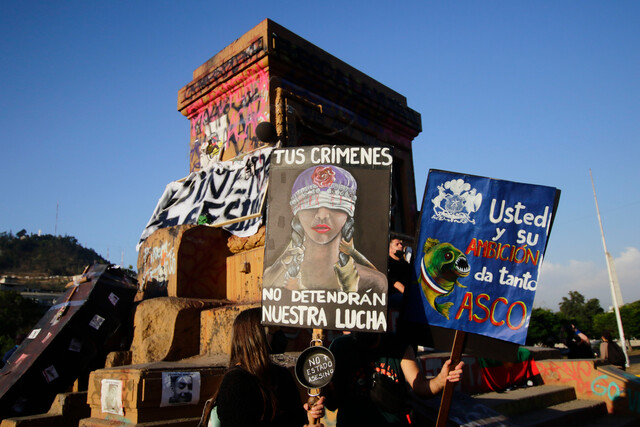 Manifestaciones en Santiago por muerte de comunero mapuche en Cañete: reportan desvíos de tránsito