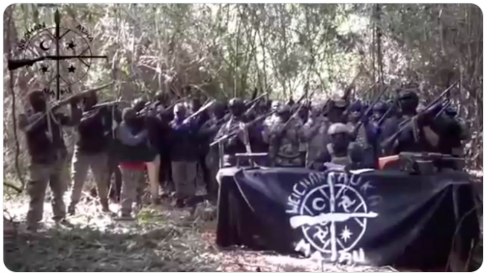 Weichan Auka Mapu: Delegación Presidencial de La Araucanía presentó querella por porte ilegal de armas y funcionamiento de milicias privadas Weichan Auka Mapu: Delegación Presidencial de La Araucanía presentó querella por porte ilegal de armas y funcionamiento de milicias privadas