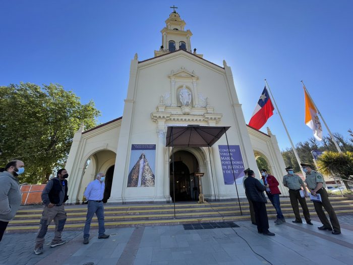 Autoridades informan suspensión de peregrinaje hacia Santuario de Lo Vásquez para el 7 y 8 de diciembre