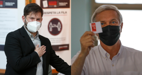 Candidatos ejercen su voto casi al mismo tiempo: Boric dice que respetará decisión de la gente y Kast habla de un 