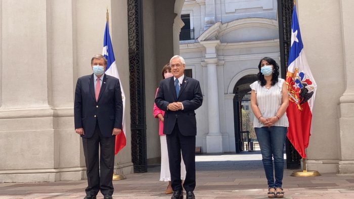Presidente Piñera anuncio proyecto de sala cuna y extensión del Susbsidio Protege