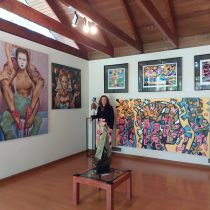 Embajada del Líbano exhibe obras de diez artistas que trabajan en Chile