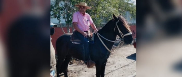 Hombre fue a votar a caballo en Quillota: aludió a 