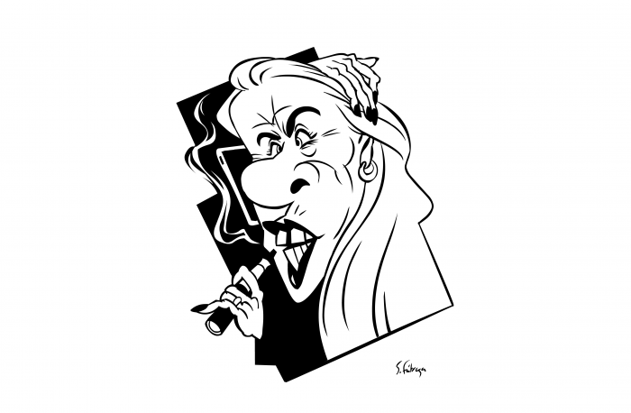 Sebastián Fábrega y su ilustración sobre Teresa Marinovic: «refleja lo que que queremos dejar atrás» Sebastián Fábrega y su ilustración sobre Teresa Marinovic: «refleja lo que que queremos dejar atrás»