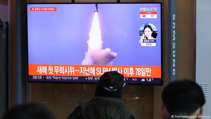 Corea del Norte ejecutó su primer ensayo balístico de 2022 Corea del Norte ejecutó su primer ensayo balístico de 2022