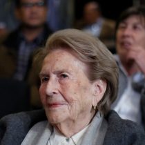 A los 102 años falleció Leonor Oyarzún, viuda del expresidente Aylwin