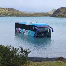 Bus cayó en lago de Torres del Paine y director regional de Conaf advirtió: 