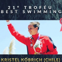 ¡Histórica!: por su gran desempeño en Tokio, la chilena Kristel Köbrich es reconocida como la mejor nadadora latinoamericana del 2021