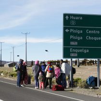 Se iban de Chile: Migrantes perdidos en la frontera fueron rescatados por el Ejército