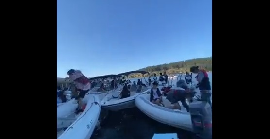 Vulnerando las medidas sanitarias: autoridades condenaron fiesta en Lago Vichuquén similar a la ocurrida en el Lago Villarrica Vulnerando las medidas sanitarias: autoridades condenaron fiesta en Lago Vichuquén similar a la ocurrida en el Lago Villarrica