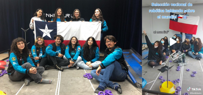 Bunki Suru: el equipo “divergente” de mayoría mujeres que representarán a Chile en el próximo mundial de Robótica