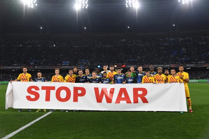 El mundo del fútbol también se manifestó sobre la guerra entre Rusia y Ucrania
