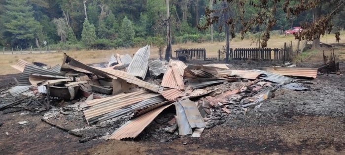 Se registró ataque incendiario al interior de la Reserva Nacional Malleco y destruyen instalaciones de la Conaf Se registró ataque incendiario al interior de la Reserva Nacional Malleco y destruyen instalaciones de la Conaf