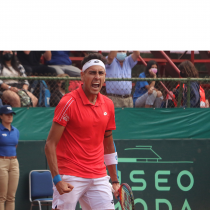 Copa Davis: Alejandro Tabilo le da el primer punto a Chile ante Eslovenia