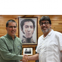 Alcalde Jadue visitó Venezuela y se reunió con el ministro del Poder Popular para Industrias y Producción Nacional