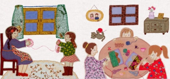 “Las arpilleras”: cuentos inspirados en mujeres artesanas que entre hilos y agujas buscaron la paz