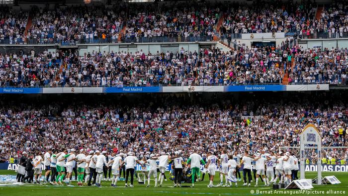 El Real Madrid conquista su 35 título en la Liga española